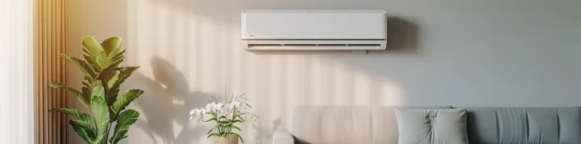 Clim réversible performante pour purifier l'air d'une pièce de 35 à 50m²