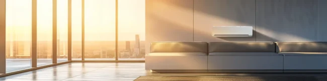 Clim réversible pour un grand espace de vie de plus de 70m².