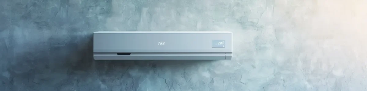 Installation d'un climatiseur réversible.