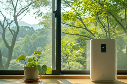 Climatiseur éco-responsable performant et économe en énergie.